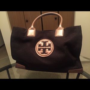 Tory Burch wool tote bag